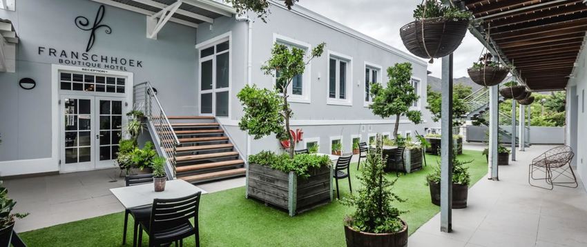 Franschhoek Boutique Hotel, 2 nights from R6 030 pps