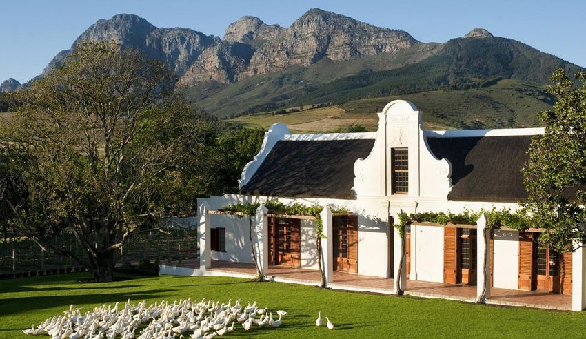 Babylonstoren Farm House 2 nights from R15 250 pps