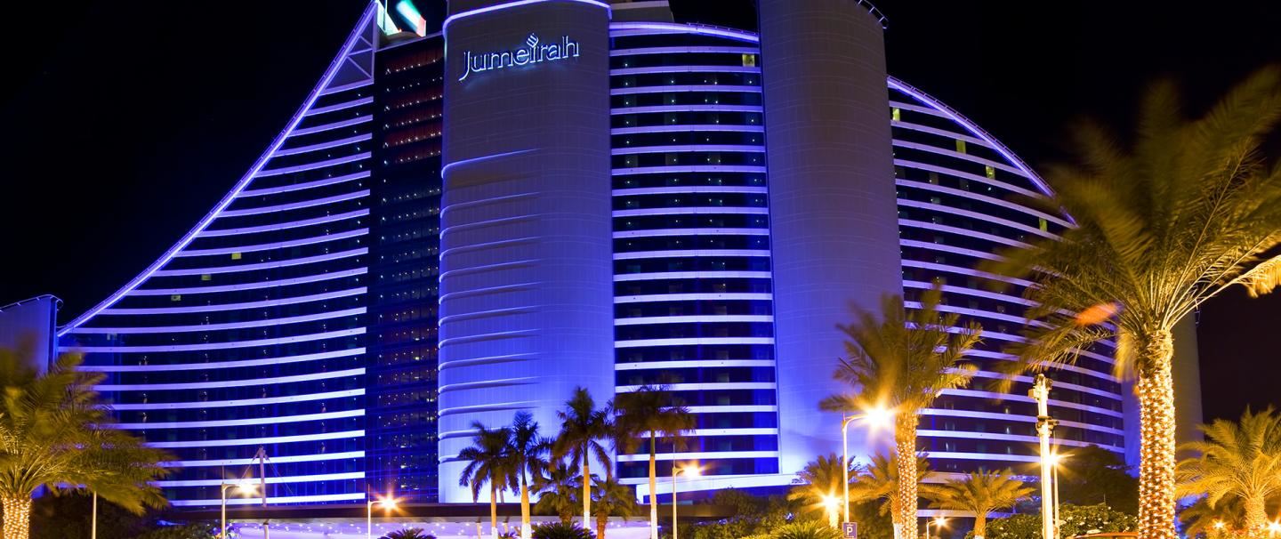 Five star Jumeirah Beach Hotel, 5 nights from R35 560 pps