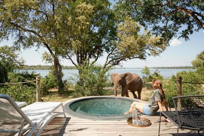 5* Victoria Falls River Lodge Package (3 Nights)