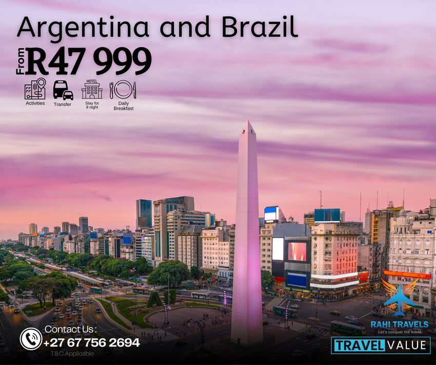 Dreams Come True in Argentina and Brazil – 8 Night Adventure