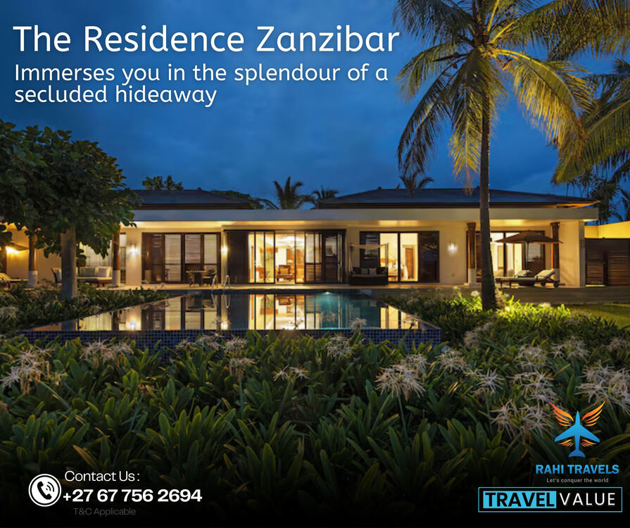 The Residence Zanzibar – Luxury Private Villa Hideaway