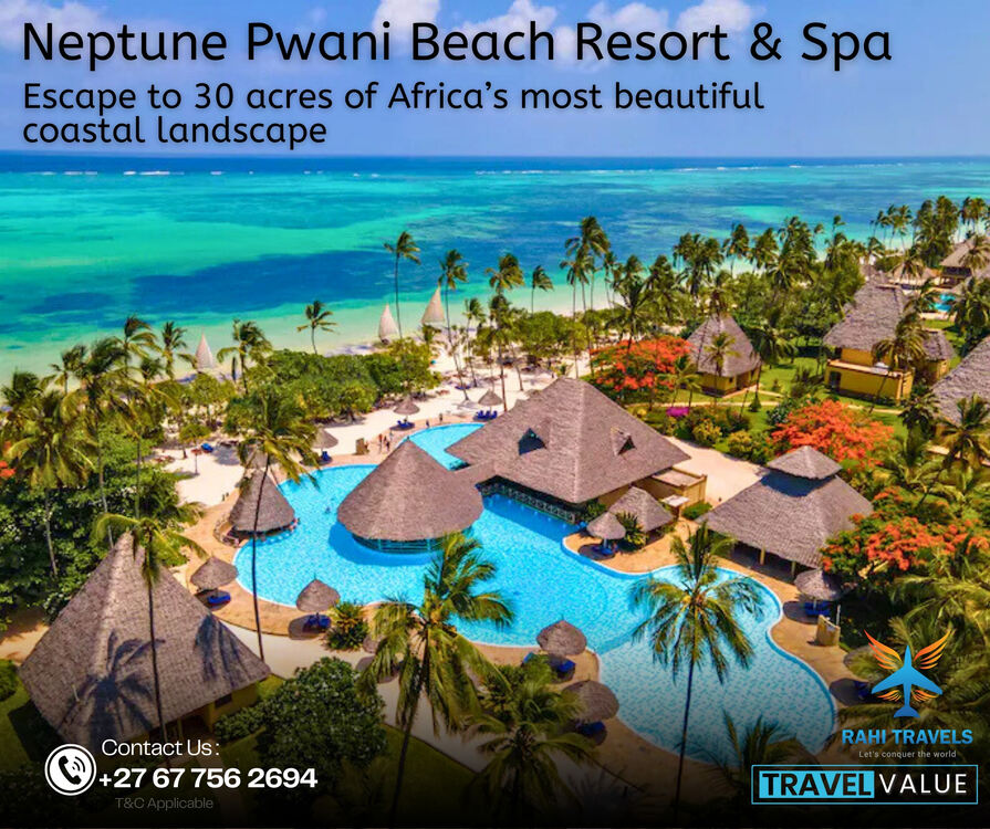 Neptune Pwani Beach Resort & Spa – Northeastern Zanzibar Beach Escape