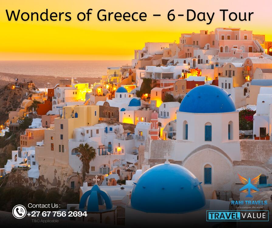 Wonders of Greece – 6-Day Tour
