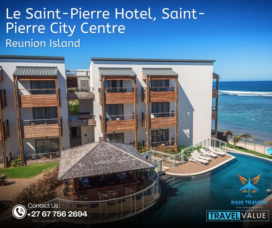 Le Saint-Pierre Hotel, Saint-Pierre City Centre, Reunion Island