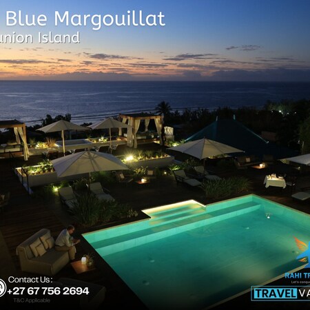 Le Blue Margouillat, Reunion Island