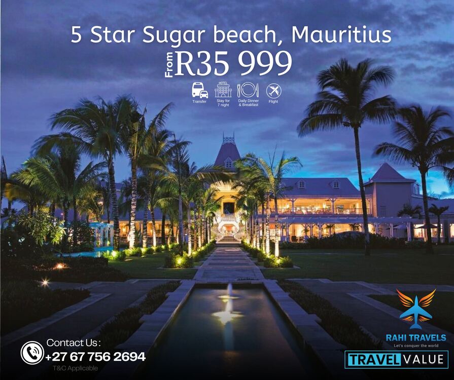 5-Star Sugar Beach, Mauritius Luxury Stay