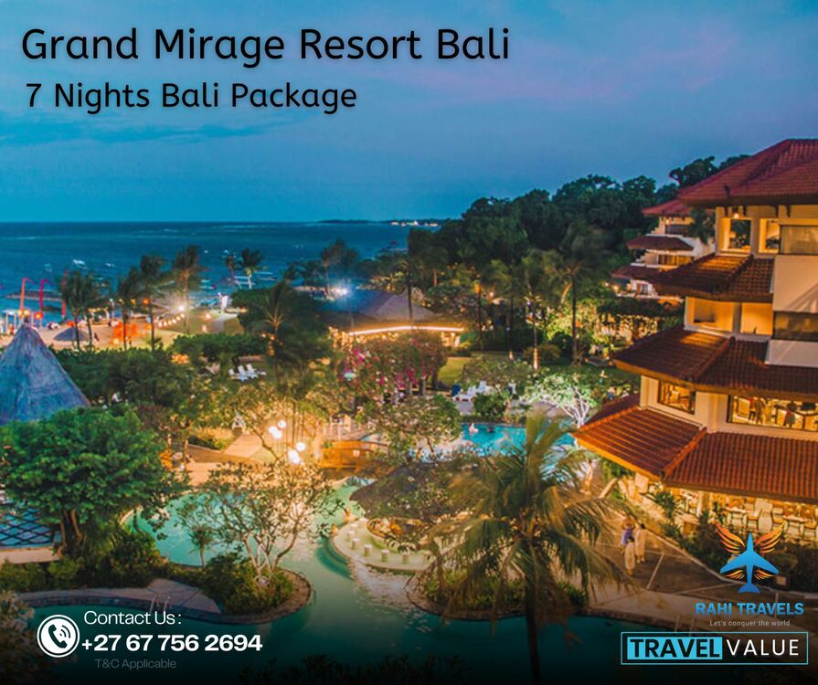 Grand Mirage Resort Bali – 7 Nights Package