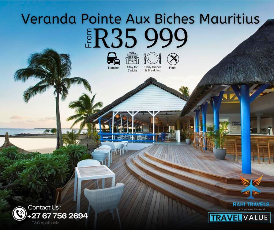 Veranda Pointe Aux Biches Mauritius Tour Package