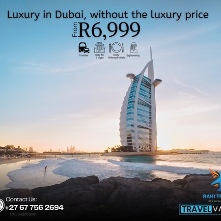 Luxury in Dubai – From R6,999