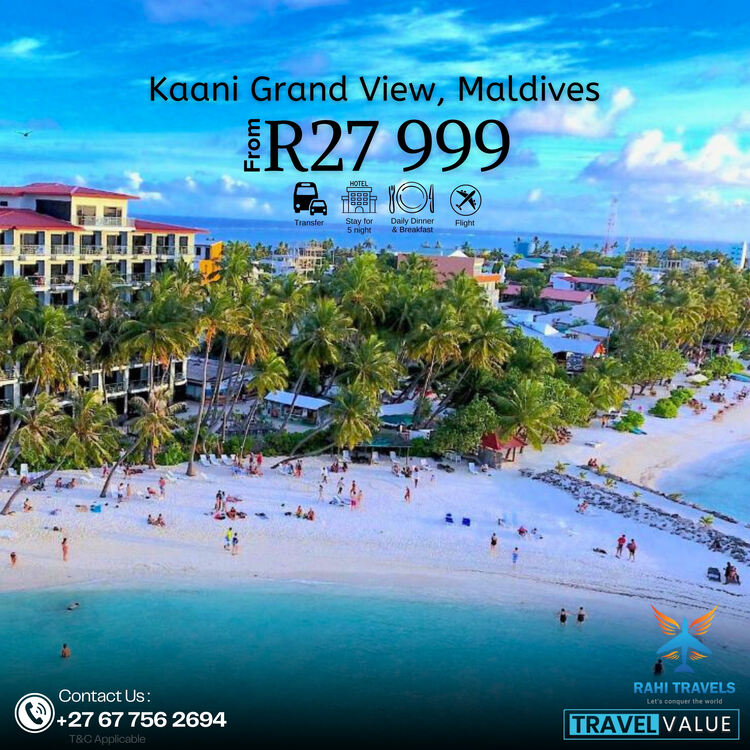 Kaani Grand View Maldives Package