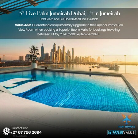 5★ FIVE Palm Jumeirah Dubai – Palm Jumeirah