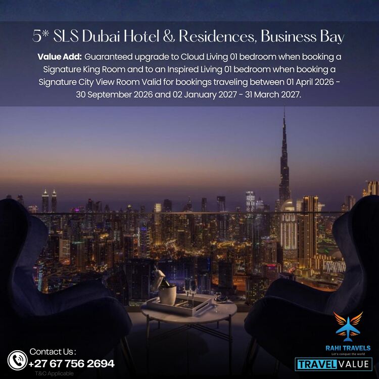 5★ SLS Dubai Hotel & Residences – Business Bay