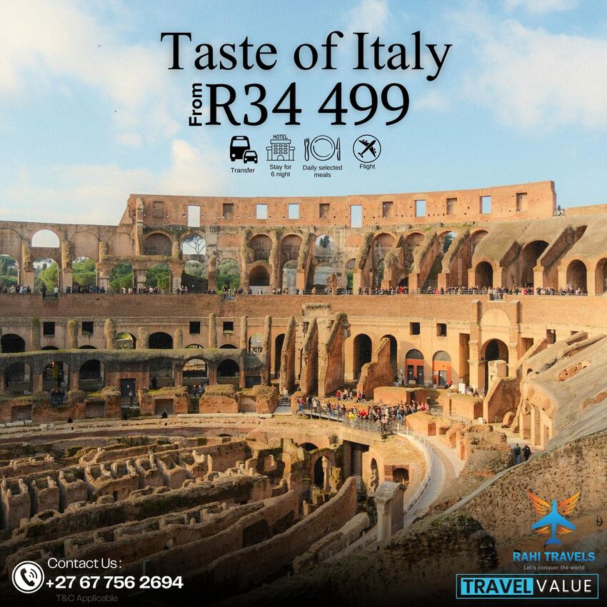 Taste of Italy from R34 499