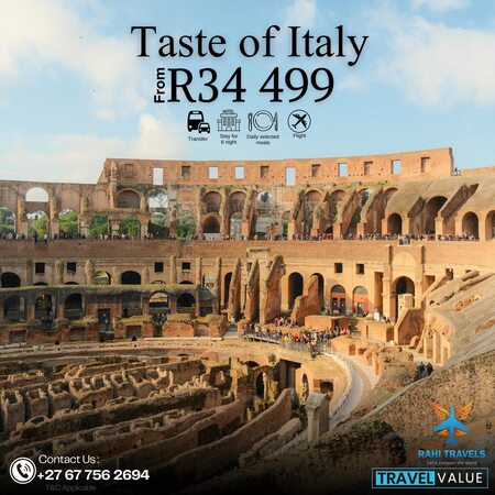 Taste of Italy from R34 499