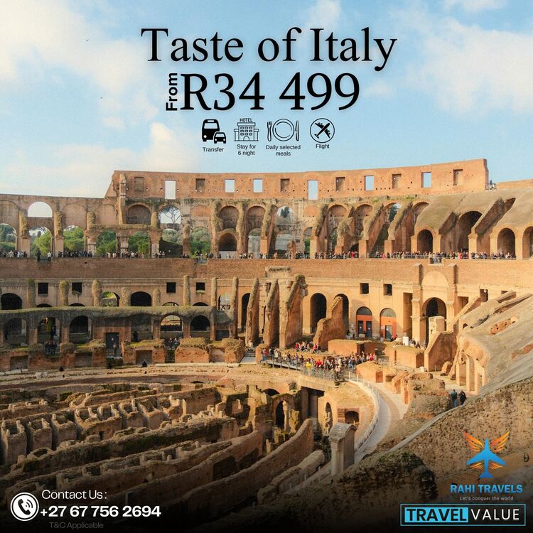 Taste of Italy from R34 499
