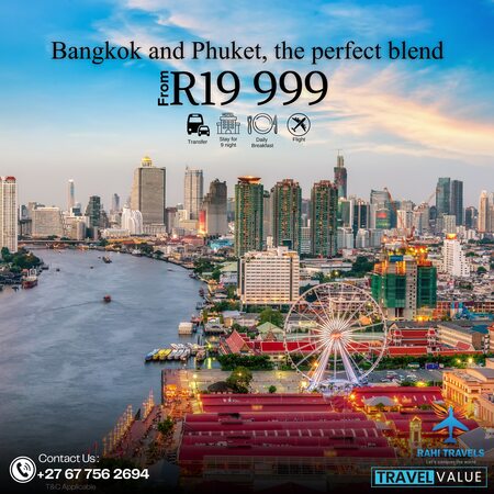 Bangkok and Phuket, The Perfect Blend from R19 999