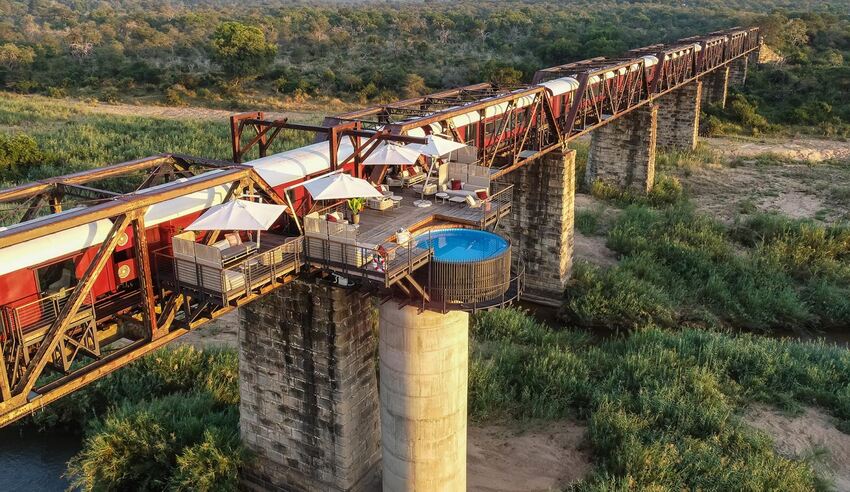 Kruger Shalati - Train on the Bridge, 2 nights from R21 980 pps - self drive
