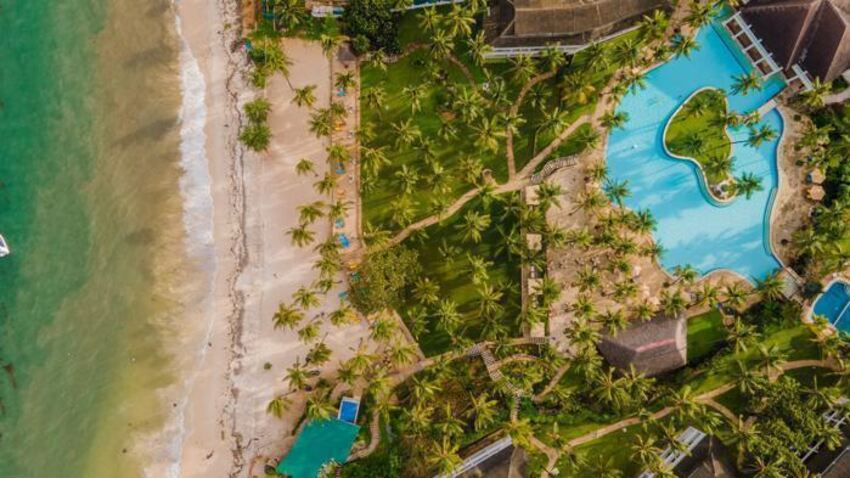 4* PrideInn Flamingo Beach Resort - Mombasa, North Coast Package (6 Nights)