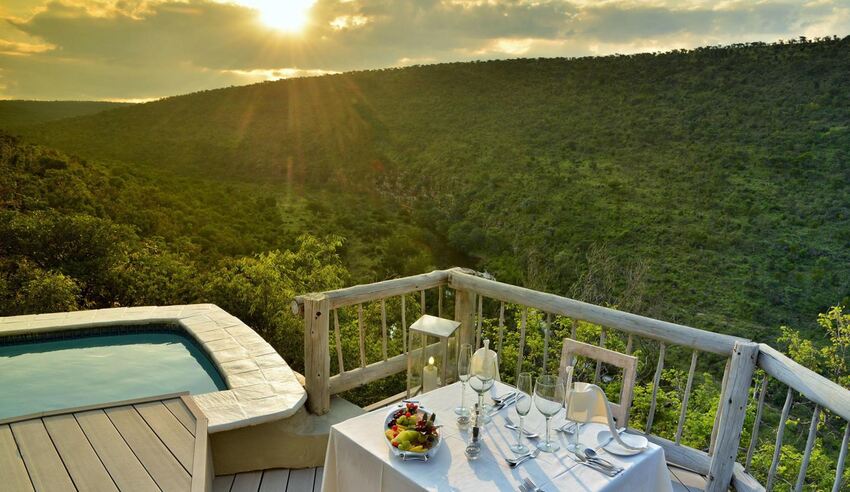 Clifftop Exclusive Safari Hideaway, 2 nights from R12 600 pps - self drive